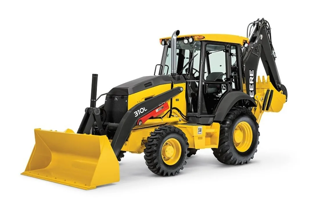 Retro escavadeira John Deere 310-L